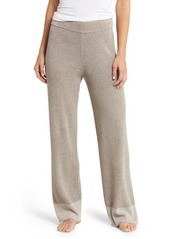 barefoot dreams CozyChic Ultra Lite Colorblock Ribbed Lounge Pants