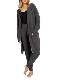Barefoot Dreams Open Front Wide Collar Cardigan