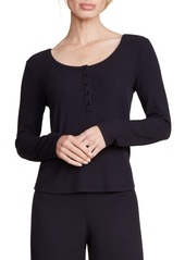 barefoot dreams Ultrasoft Long Sleeve Rib Henley