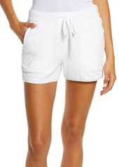 barefoot dreams Women's CozyChic Ultra Lite® Drawstring Lounge Shorts in Salt at Nordstrom