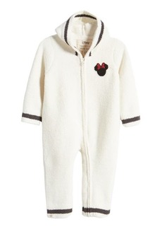 barefoot dreams x Disney CozyChic Minnie Mouse Hooded Romper
