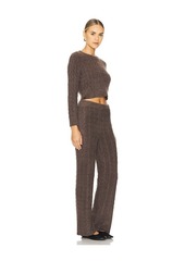 Barefoot Dreams x REVOLVE CozyChic Lite Cable Pullover & Pant Set