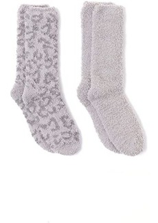 Barefoot Dreams Cozy Chic® In The Wild 2-Pair Socks Set