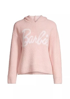 Barefoot Dreams CozyChic Barbie Limited Edition Logo Sweater Hoodie