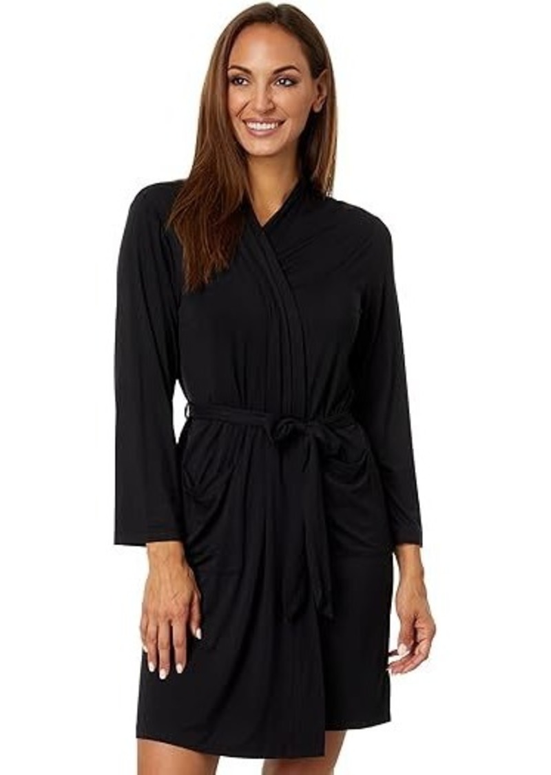 Barefoot Dreams Malibu Collection® Soft Jersey Short Robe