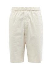 Barena Venezia - Elasticated-waist Cotton-blend Shorts - Mens - Cream