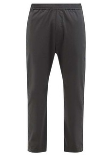 Barena Venezia - Pavion Elasticated-waist Cotton-blend Trousers - Mens - Black