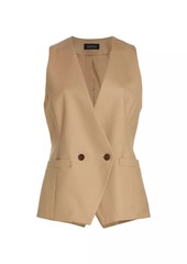 Barneys New York Tailored Wool Vest