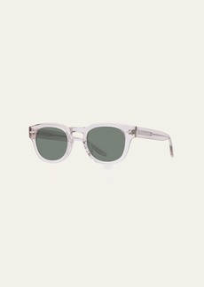 Barton Perreira Men's Demarco Acetate Square Sunglasses