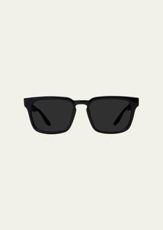 Barton Perreira Men's Hamilton Acetate Square Sunglasses