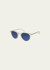 Barton Perreira Men's Princeton Round Sunglasses