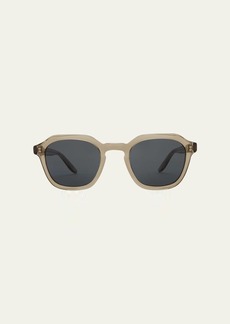Barton Perreira Men's Tucker Zyl Square Sunglasses