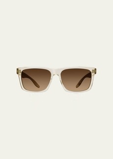 Barton Perreira Men's Walker Zyl Square Sunglasses