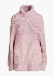 Ba&sh - Bear ribbed-knit turtleneck sweater - Purple - 0