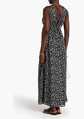 Ba&sh - Becky printed cotton-blend maxi dress - White - 0