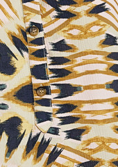 Ba&sh - Calysta printed crepe blouse - Neutral - 0