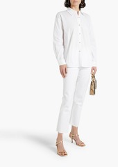 Ba&sh - Darla cotton-poplin shirt - White - 0