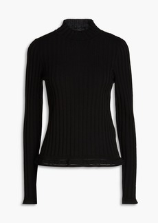 Ba&sh - Guss ribbed-knit turtleneck sweater - Black - 2