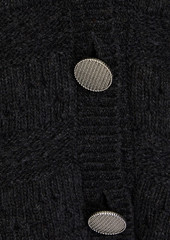 Ba&sh - Harold pointelle-knit cardigan - Gray - 2