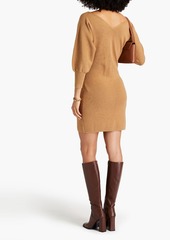 Ba&sh - Hazia ribbed-knit mini dress - Brown - 3