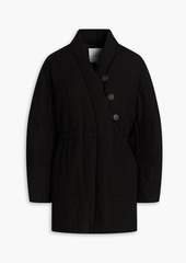 Ba&sh - Lana quilted linen jacket - Black - 2
