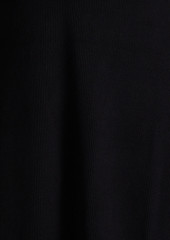 Ba&sh - Sancie ruffled ribbed-knit mini dress - Black - 2
