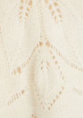 Ba&sh - Wool and alpaca-blend turtleneck sweater - White - 1