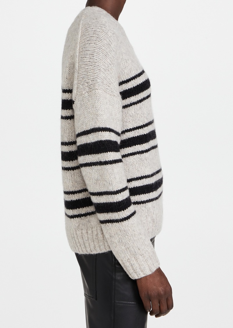 Alkan oversized ribbed wool-blend cardigan