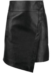 ba&sh high-waisted asymmetric skirt