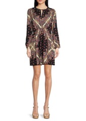 ba&sh Jasper Print Mini Dress