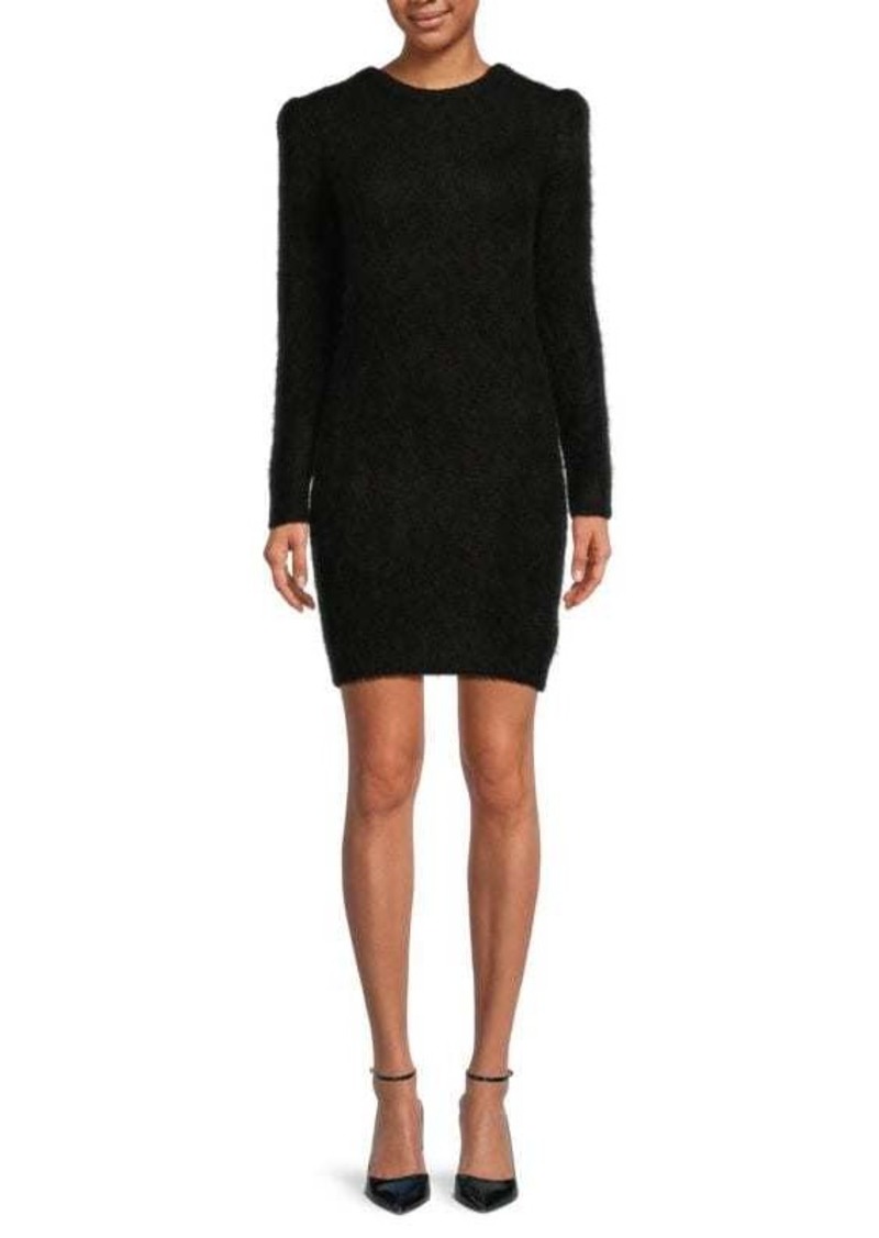 ba&sh Tunia Alpaca Blend Sheath Mini Dress