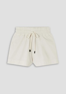 Bassike - Cotton-twill shorts - White - 4