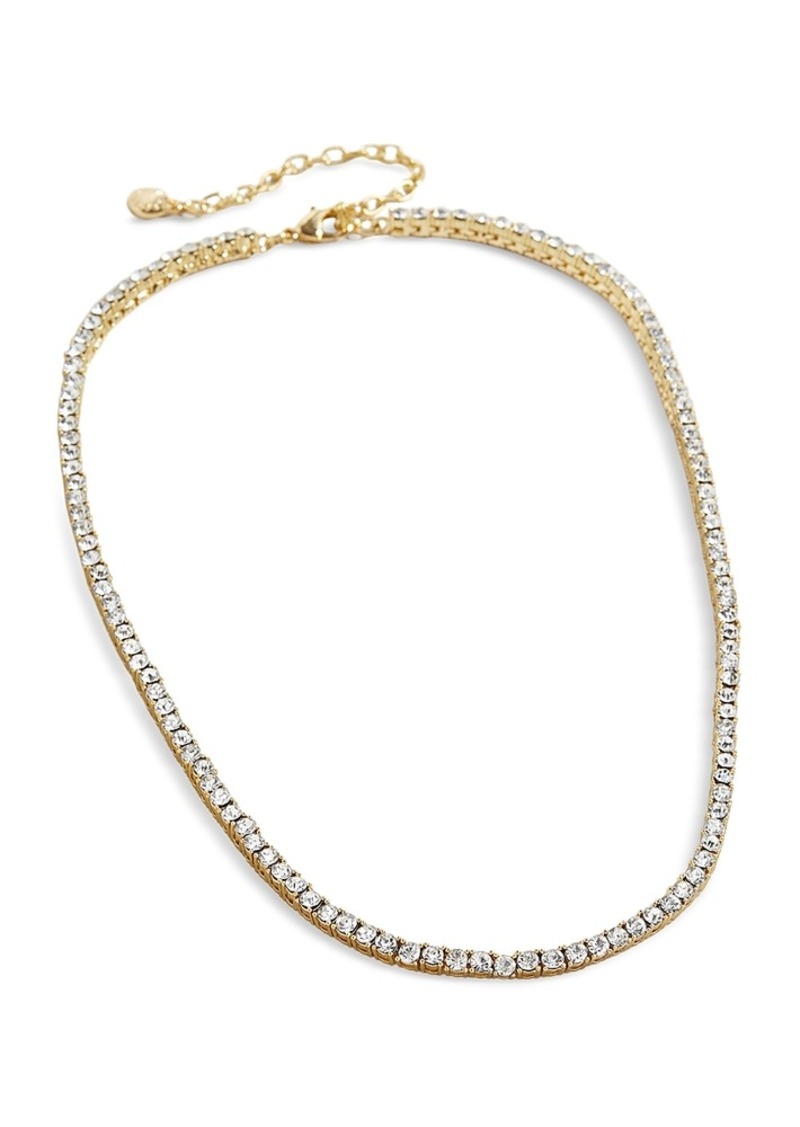 Baublebar Bennett Crystal Tennis Necklace, 16