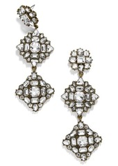 BaubleBar Crystal Station Drop Earrings in Clear at Nordstrom