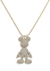 BaubleBar Disney Mickey Mouse 3D Pendant Necklace