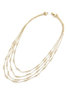 BaubleBar Elsie Multistrand Necklace in Gold at Nordstrom Rack