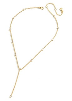 BaubleBar Heart Stone Y-Necklace