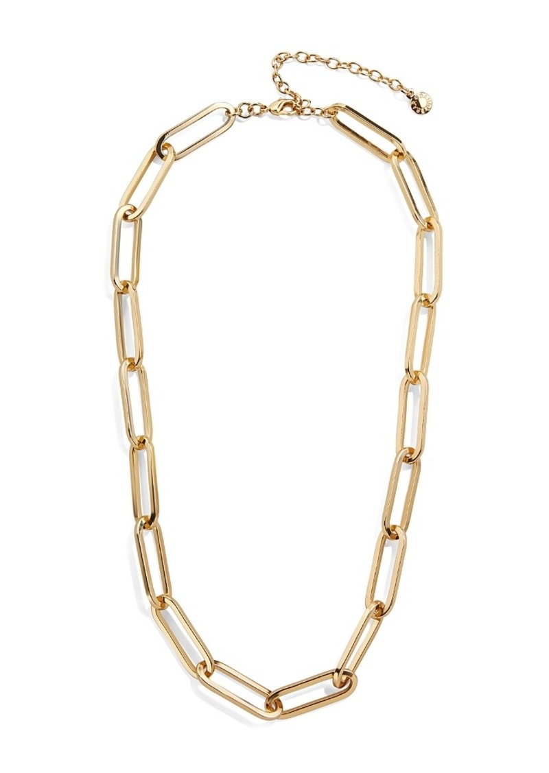 Baublebar Hera Large-Link Collar Necklace, 17-20