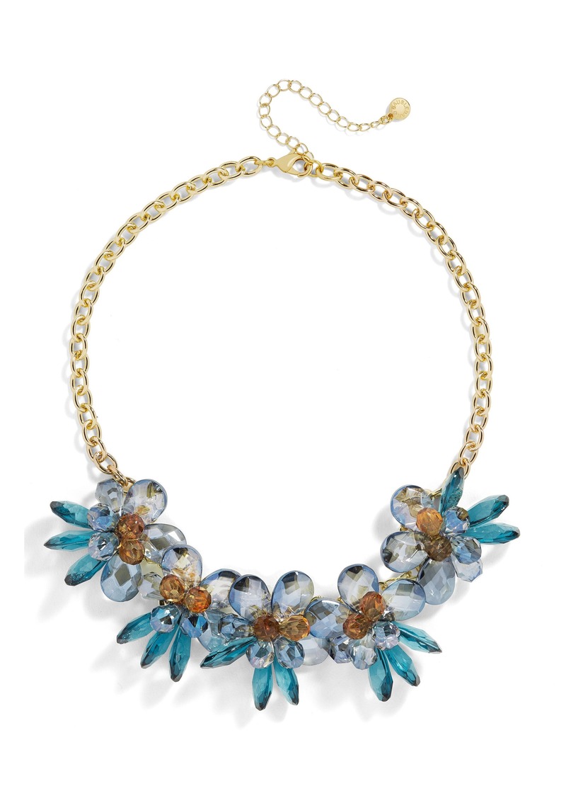 BaubleBar BaubleBar Crystalline Large Flower Statement Necklace | Jewelry