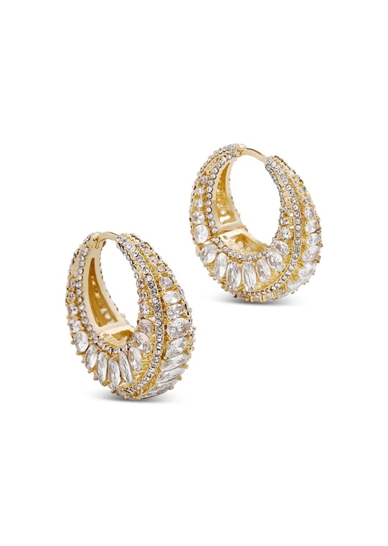 Baublebar Lillian Crystal Hoop Earrings