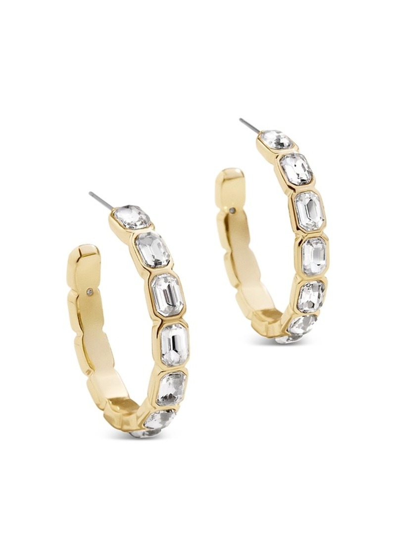 Baublebar Maeve Cubic Zirconia Open Hoop Earrings