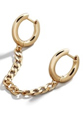 BaubleBar Michel Double Huggie Earring in Gold at Nordstrom