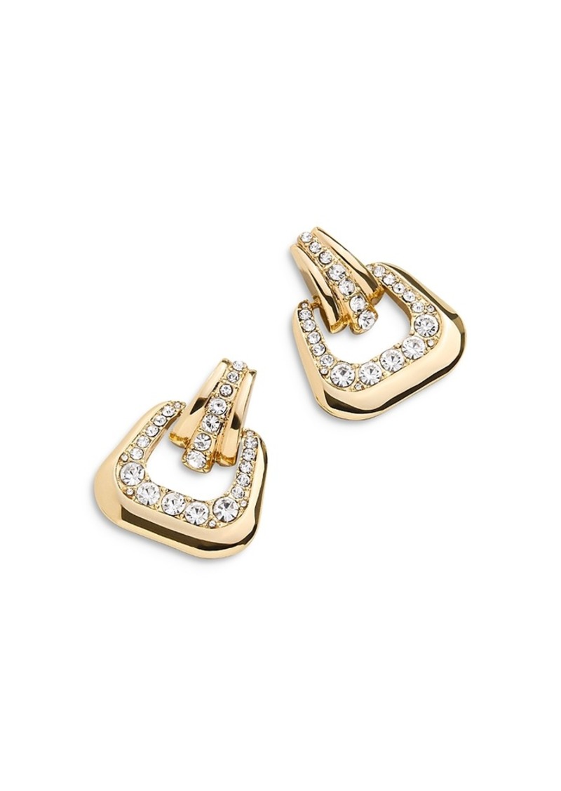 Baublebar Mila Pave Doorknocker Drop Earrings