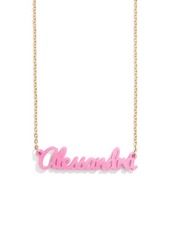 BaubleBar Personalized Pendant Necklace