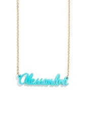 BaubleBar Personalized Pendant Necklace