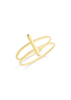 BaubleBar Punto Everyday Fine Double Ring