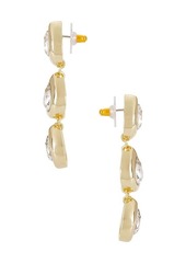 BaubleBar Tear Crystal Linear Drop Earrings