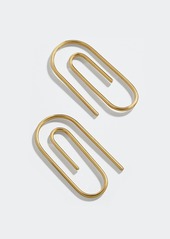 BaubleBar Clip 18k Gold Vermeil Hoop Earrings - Gold