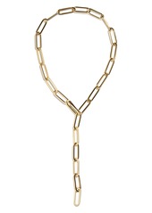BaubleBar Paperclip Chain Convertible Necklace in Gold at Nordstrom