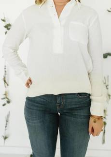 BB Dakota All Buttoned Up Collared Shirt In White